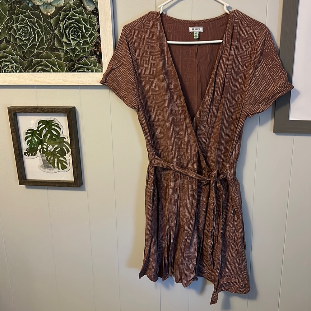 Susina cross body tie dress